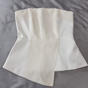 NWT White House Black Market strapless top